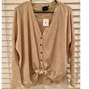 Urban Outfitters Oversized Waffle Knit Sweater